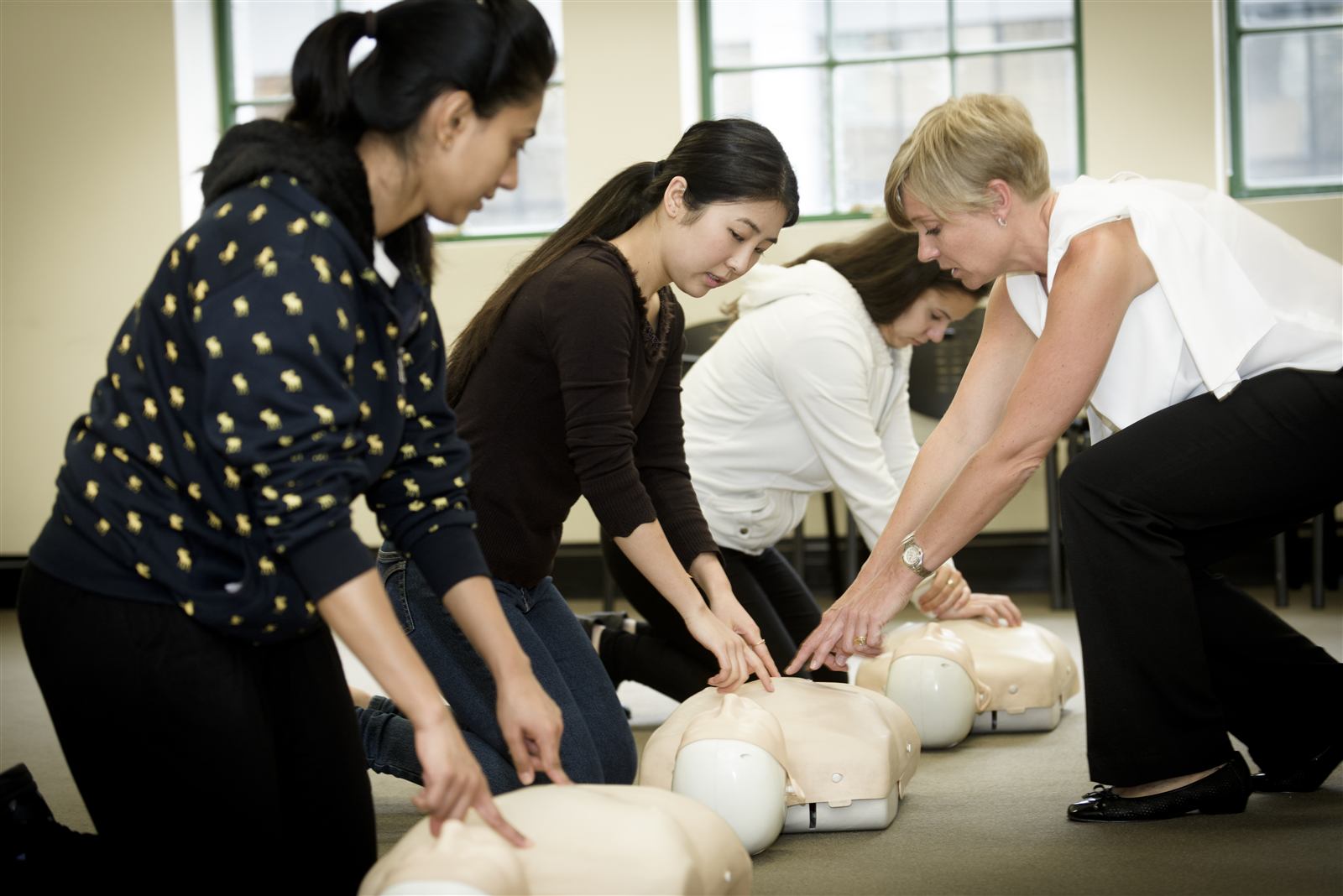 CPR training class in Brisbane